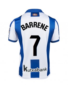 Real Sociedad Ander Barrenetxea #7 Heimtrikot 2024-25 Kurzarm